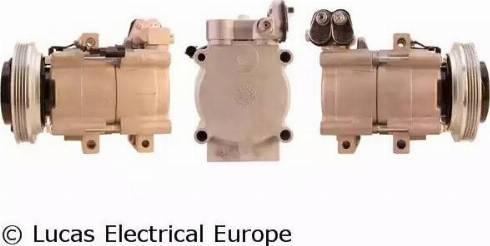 Lucas Electrical ACP843 - Компрессор кондиционера autospares.lv