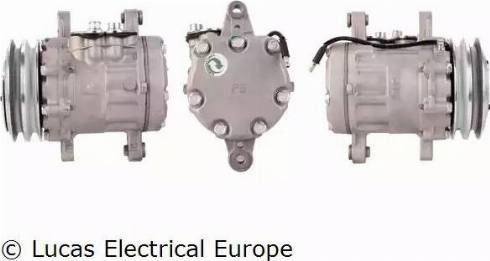 Lucas Electrical ACP842 - Компрессор кондиционера autospares.lv