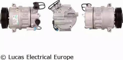 Lucas Electrical ACP855 - Компрессор кондиционера autospares.lv