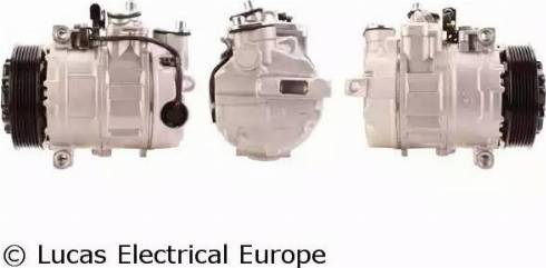 Lucas Electrical ACP858 - Компрессор кондиционера autospares.lv