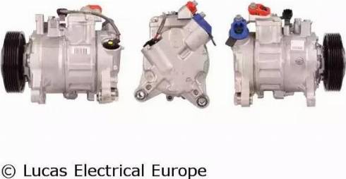 Lucas Electrical ACP857 - Компрессор кондиционера autospares.lv