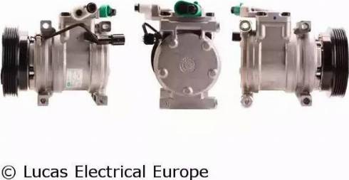 Lucas Electrical ACP866 - Компрессор кондиционера autospares.lv