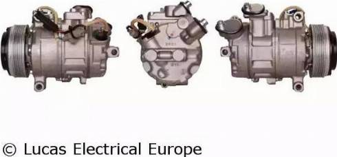 Lucas Electrical ACP860 - Компрессор кондиционера autospares.lv