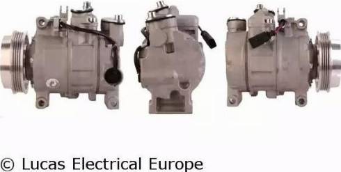 Lucas Electrical ACP863 - Компрессор кондиционера autospares.lv