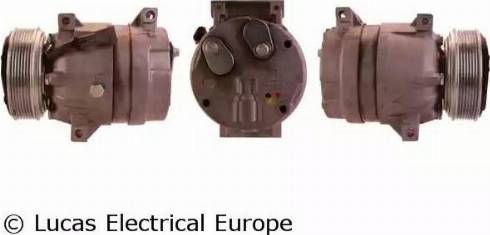 Lucas Electrical ACP862 - Компрессор кондиционера autospares.lv