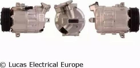 Lucas Electrical ACP867 - Компрессор кондиционера autospares.lv