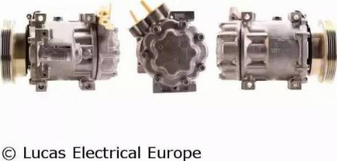 Lucas Electrical ACP801 - Компрессор кондиционера autospares.lv
