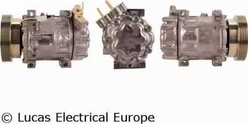 Lucas Electrical ACP815 - Компрессор кондиционера autospares.lv