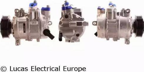 Lucas Electrical ACP810 - Компрессор кондиционера autospares.lv