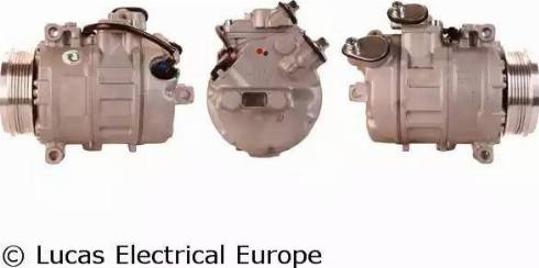 Lucas Electrical ACP817 - Компрессор кондиционера autospares.lv