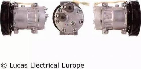 Lucas Electrical ACP880 - Компрессор кондиционера autospares.lv