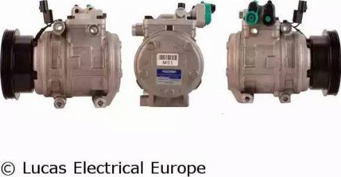 Lucas Electrical ACP830 - Компрессор кондиционера autospares.lv