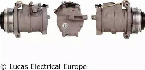 Lucas Electrical ACP833 - Компрессор кондиционера autospares.lv