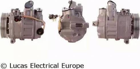 Lucas Electrical ACP837 - Компрессор кондиционера autospares.lv