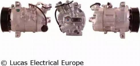 Lucas Electrical ACP829 - Компрессор кондиционера autospares.lv