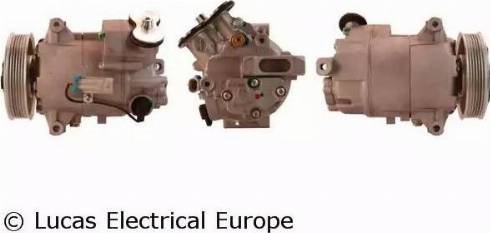 Lucas Electrical ACP824 - Компрессор кондиционера autospares.lv