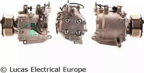 Lucas Electrical ACP821 - Компрессор кондиционера autospares.lv