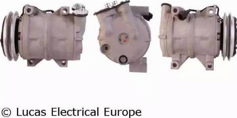 Lucas Electrical ACP879 - Компрессор кондиционера autospares.lv