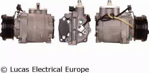 Lucas Electrical ACP870 - Компрессор кондиционера autospares.lv