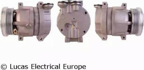 Lucas Electrical ACP873 - Компрессор кондиционера autospares.lv