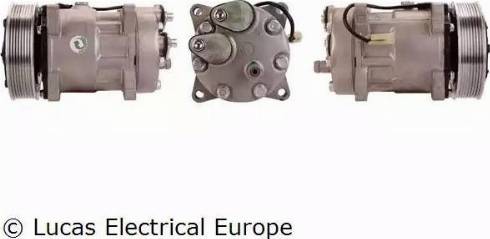 Lucas Electrical ACP399 - Компрессор кондиционера autospares.lv