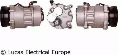 Lucas Electrical ACP396 - Компрессор кондиционера autospares.lv