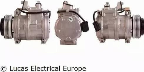 Lucas Electrical ACP392 - Компрессор кондиционера autospares.lv