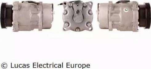 Lucas Electrical ACP397 - Компрессор кондиционера autospares.lv