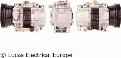 Lucas Electrical ACP349 - Компрессор кондиционера autospares.lv