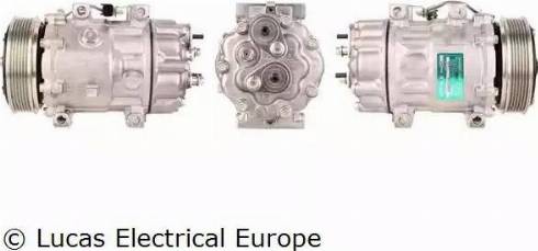 Lucas Electrical ACP344 - Компрессор кондиционера autospares.lv