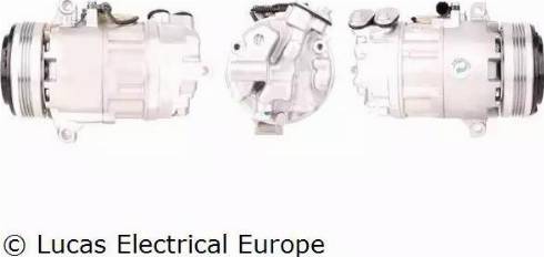 Lucas Electrical ACP345 - Компрессор кондиционера autospares.lv