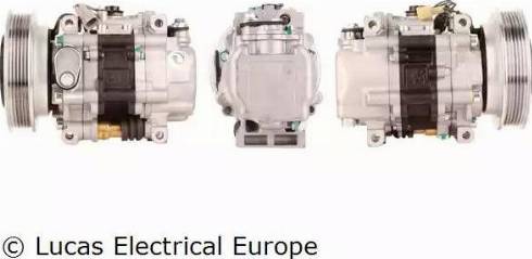 Lucas Electrical ACP340 - Компрессор кондиционера autospares.lv