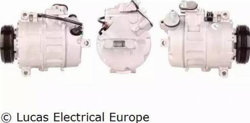 Lucas Electrical ACP343 - Компрессор кондиционера autospares.lv