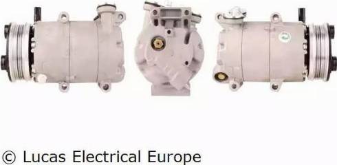 Lucas Electrical ACP342 - Компрессор кондиционера autospares.lv