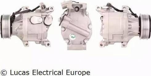 Lucas Electrical ACP365 - Компрессор кондиционера autospares.lv