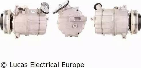 Lucas Electrical ACP366 - Компрессор кондиционера autospares.lv