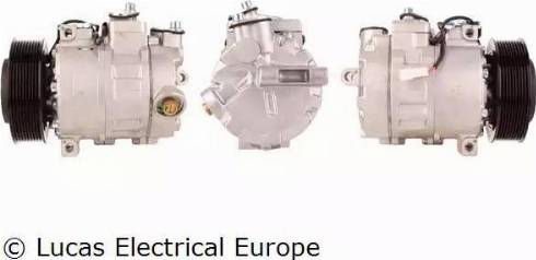 Lucas Electrical ACP368 - Компрессор кондиционера autospares.lv