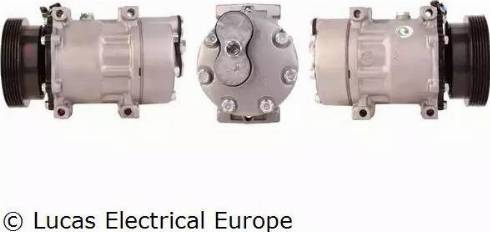 Lucas Electrical ACP367 - Компрессор кондиционера autospares.lv