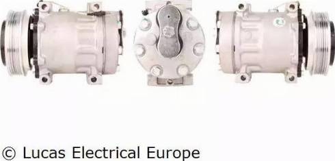 Lucas Electrical ACP305 - Компрессор кондиционера autospares.lv
