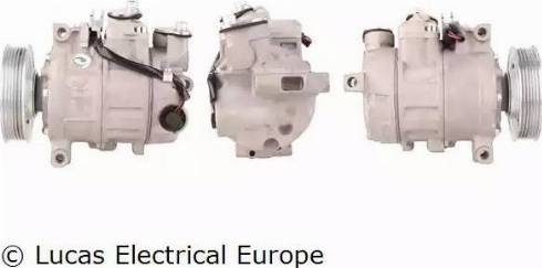 Lucas Electrical ACP306 - Компрессор кондиционера autospares.lv