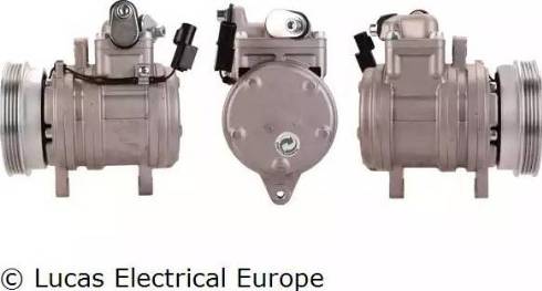 Lucas Electrical ACP308 - Компрессор кондиционера autospares.lv