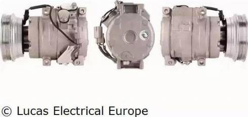 Lucas Electrical ACP314 - Компрессор кондиционера autospares.lv