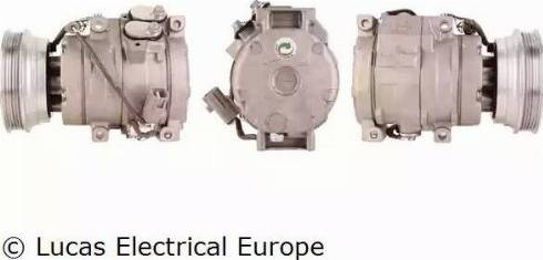 Lucas Electrical ACP310 - Компрессор кондиционера autospares.lv