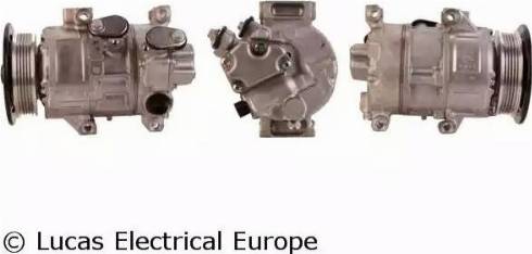 Lucas Electrical ACP313 - Компрессор кондиционера autospares.lv