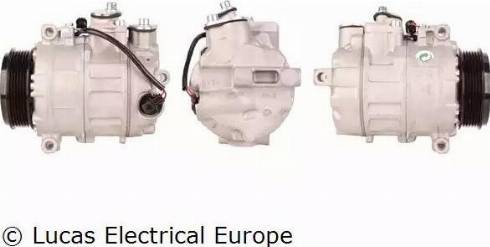 Lucas Electrical ACP384 - Компрессор кондиционера autospares.lv