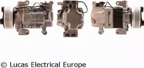 Lucas Electrical ACP383 - Компрессор кондиционера autospares.lv