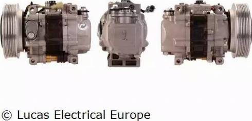 Lucas Electrical ACP387 - Компрессор кондиционера autospares.lv
