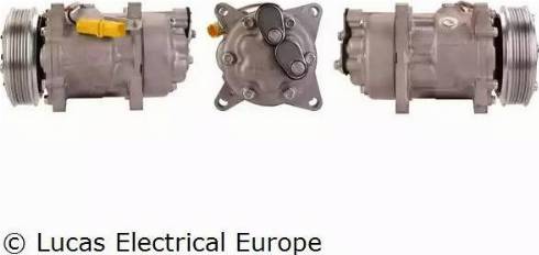 Lucas Electrical ACP339 - Компрессор кондиционера autospares.lv