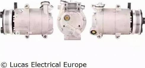 Lucas Electrical ACP334 - Компрессор кондиционера autospares.lv