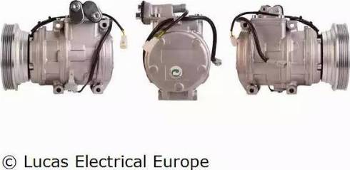 Lucas Electrical ACP336 - Компрессор кондиционера autospares.lv